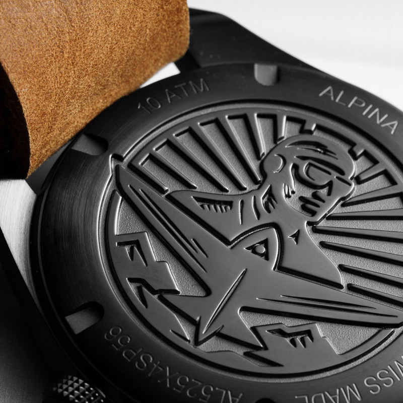 Montre Startimer Pilot Automatic 40 mm AL-525BW4SB36 - Alpina