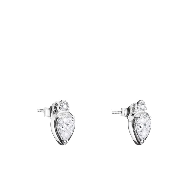 Boucles d'Oreilles Elyndra en Argent 925 & Oxydes de Zirconium Blancs - H2333-051-14 - Thomas Sabo