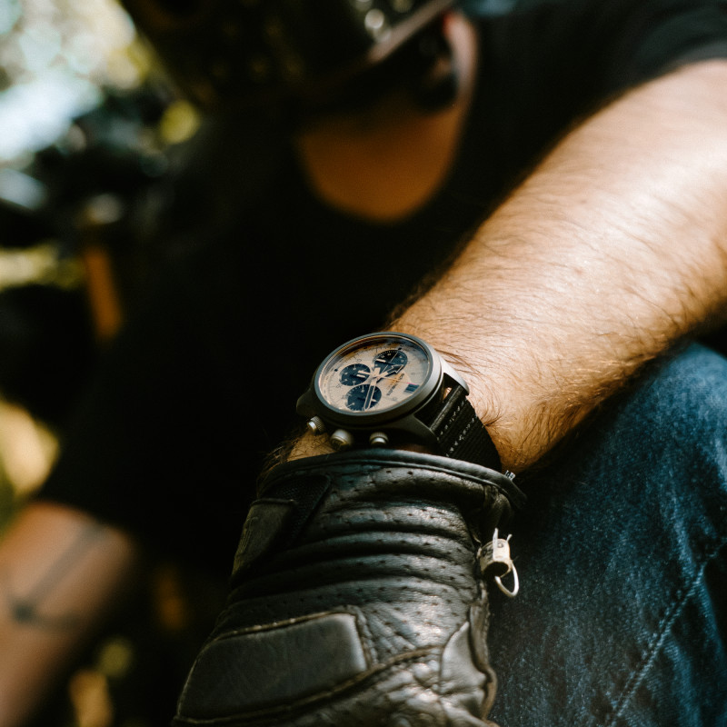 Montre Averau Céramique Sand Chronographe - Echo/Neutra