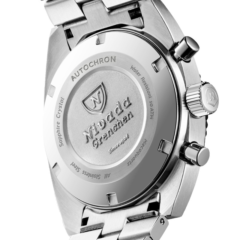 Montre Autochron Mecaquartz Orange 77004Q - Nivada Grenchen