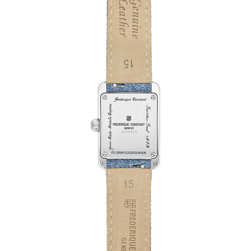 Montre Classics Carrée Special Subs Europe Jean Collection FC-200LB1C6 - Frédérique Constant