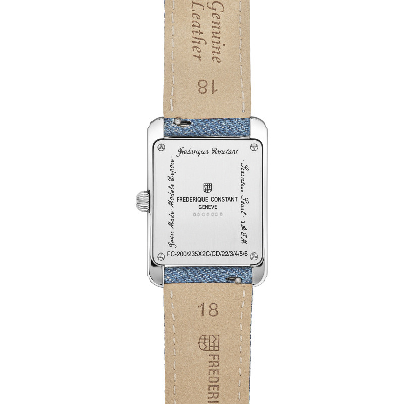 Montre Classics Carrée Special Subs Europe Jean Collection FC-200LB2C6 - Frédérique Constant