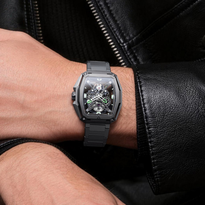 Montre Hunter Titanium Carbon Z041-TIGR-1G - Ciga Design