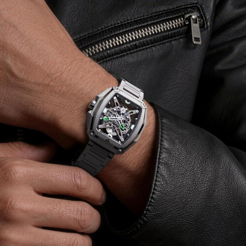 Montre Hunter Titanium Silver Z041-TT01-1T - Ciga Design