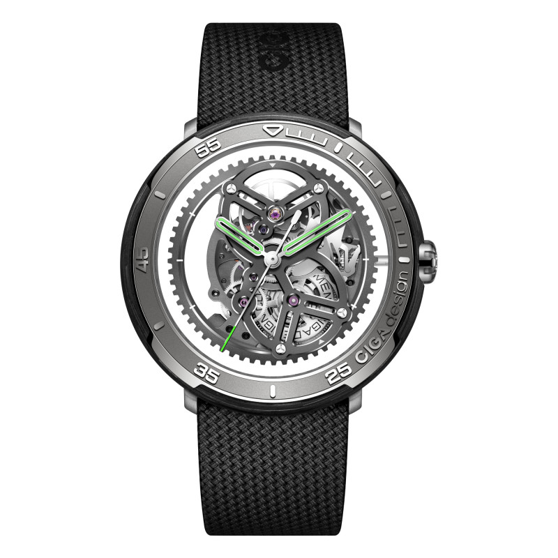 Montre Vector Carbon Fiber V011-TCGR-6B - Ciga Design