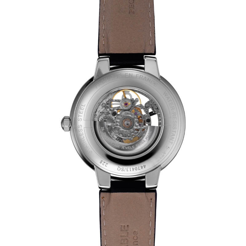 Montre Exagone Blanc Squelette 4470413SQ - Pequignet