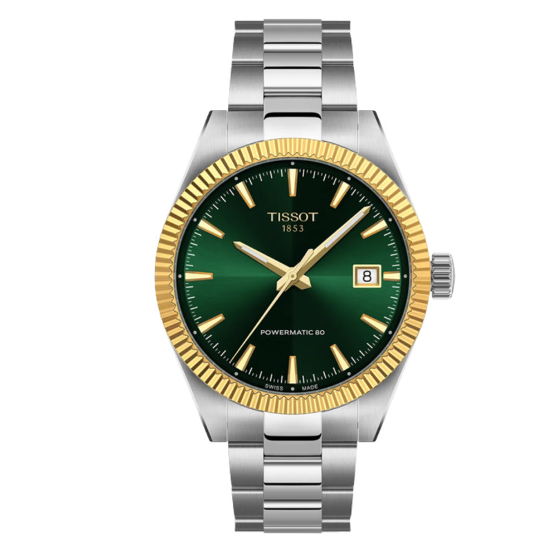 Montre Gentleman Gold Bezel T934.807.41.091.00 - Tissot