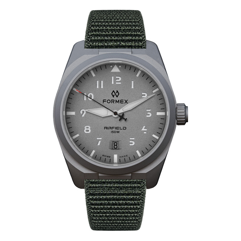 Montre AirField Automatic 40 mm Tarmac Grey 0661.1.6546 - Formex