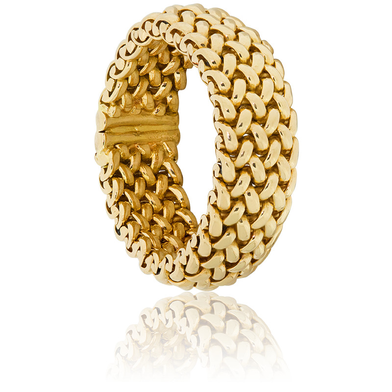 Bague vintage or jaune Outlet